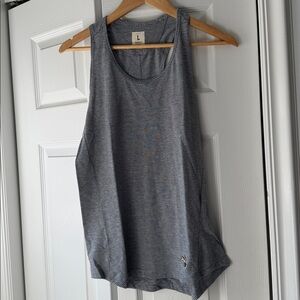 Tracksmith Women's Gray Striped Tank